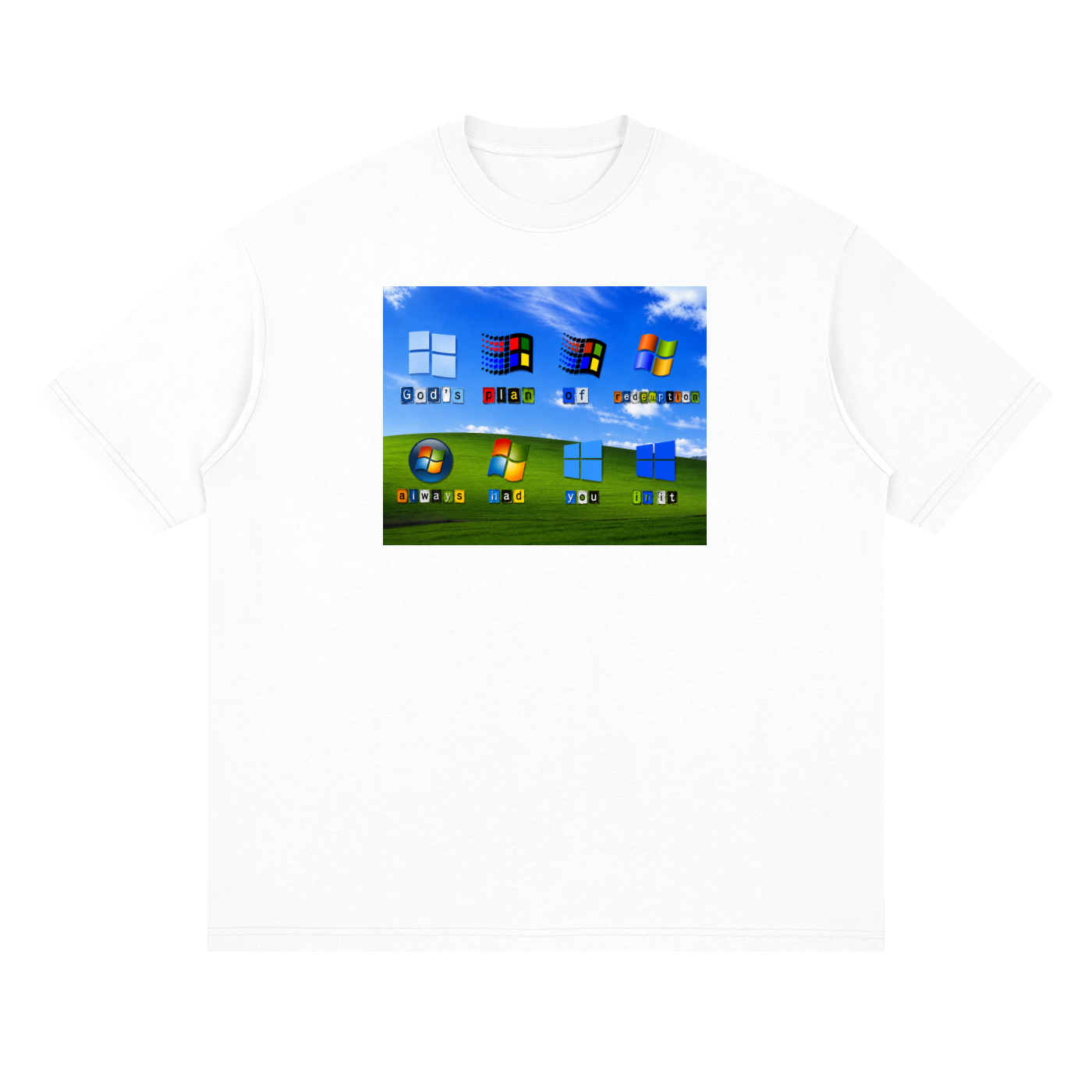 Streetwear Loose Drop Shoulder T-Shirt
