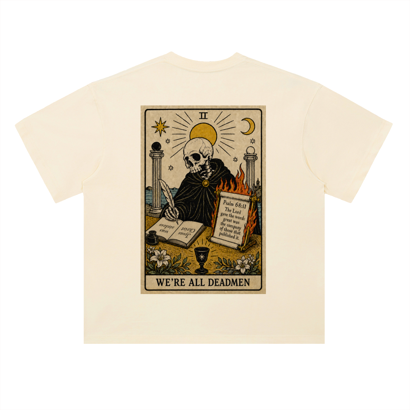 Heavyweight Drop Shoulder Cotton T-Shirt