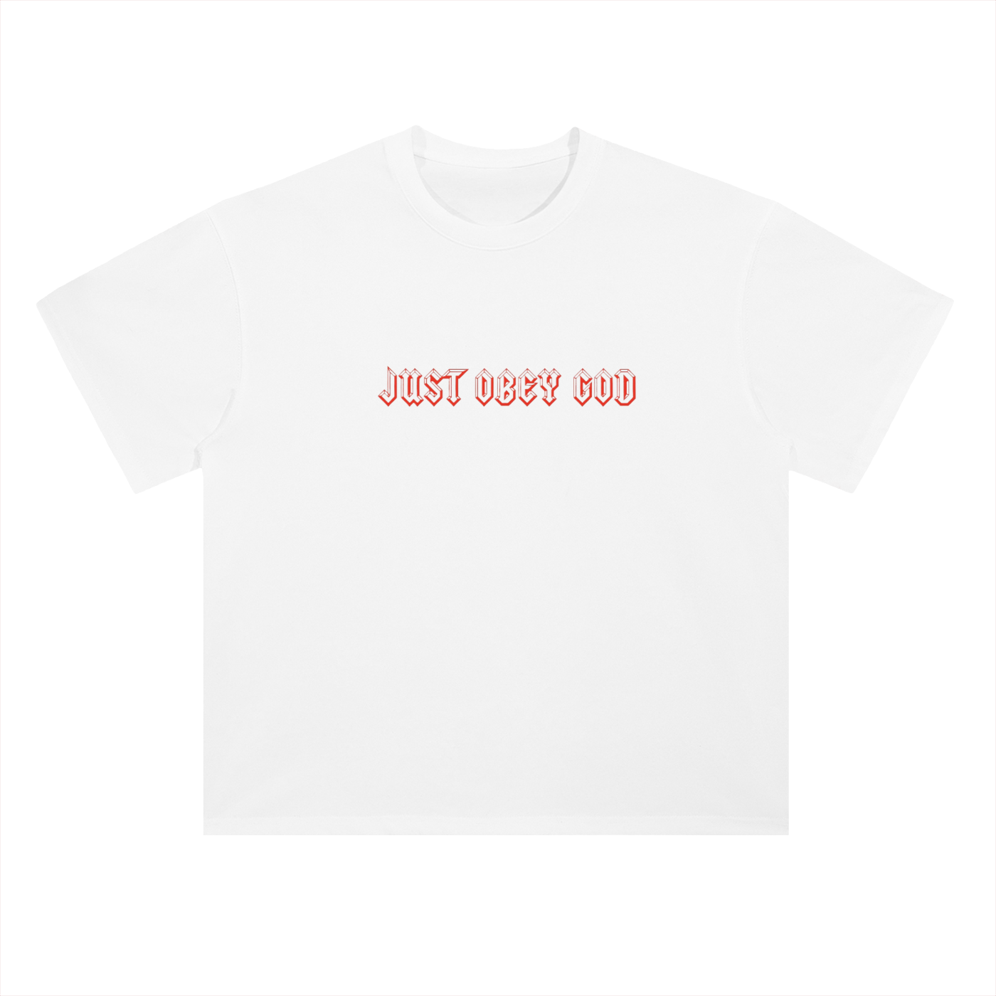 Heavyweight Drop Shoulder Cotton T-Shirt