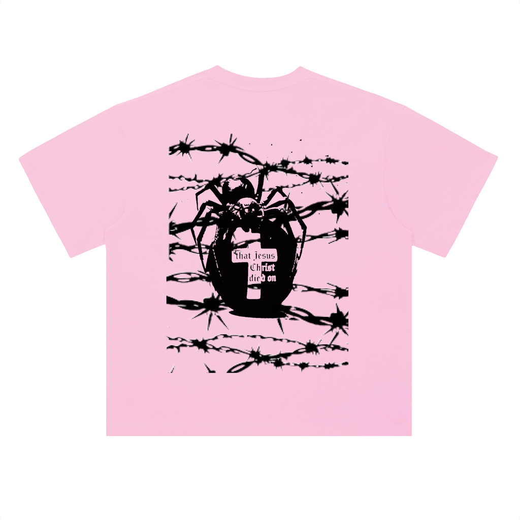Heavyweight Drop Shoulder Cotton T-Shirt