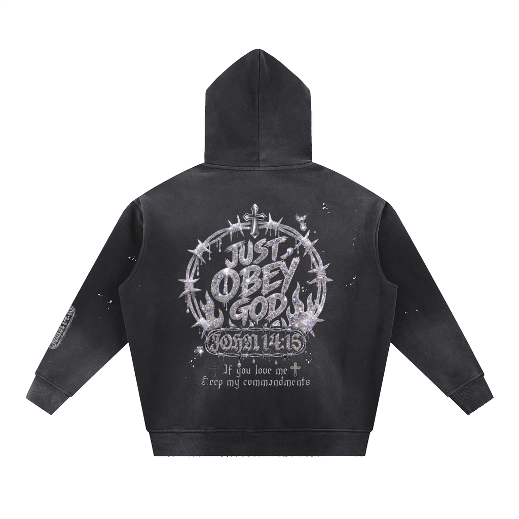 USED AND FRAYED OBEY