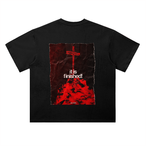 Heavyweight Drop Shoulder Cotton T-Shirt