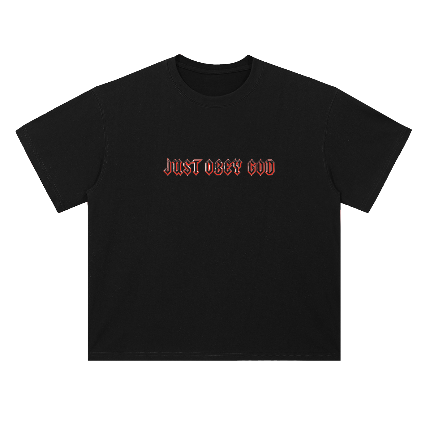Heavyweight Drop Shoulder Cotton T-Shirt